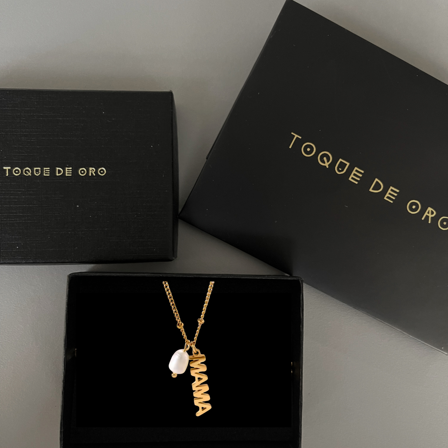 Collar mama con perla