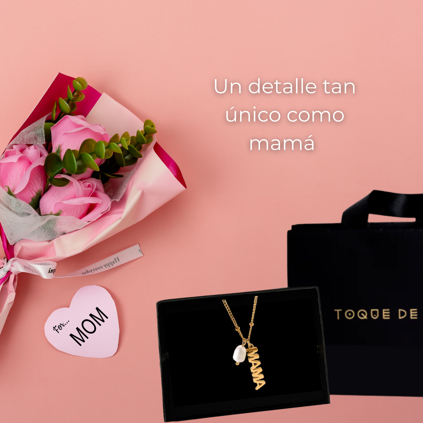 Collar mama con perla