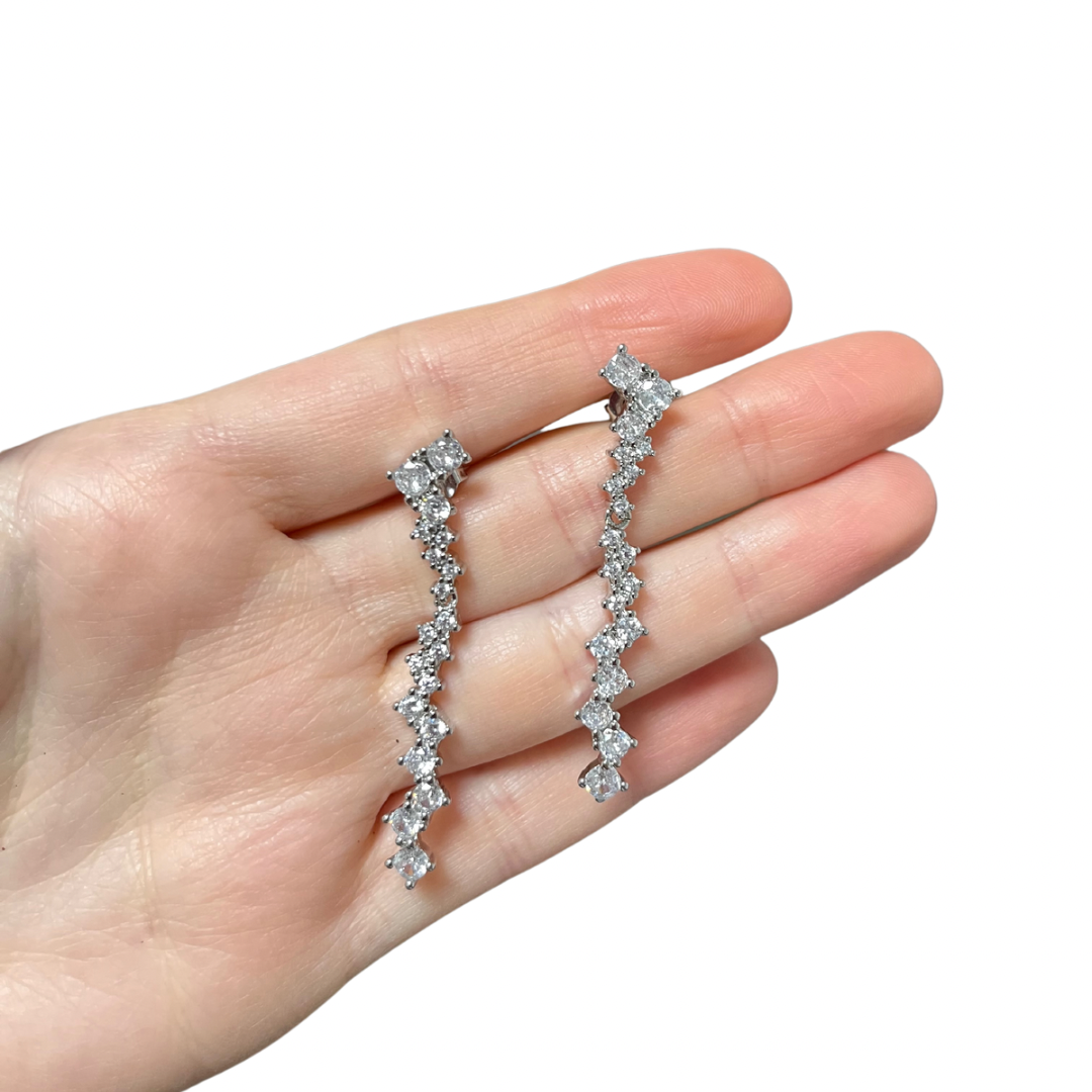 Aretes caída elegantes
