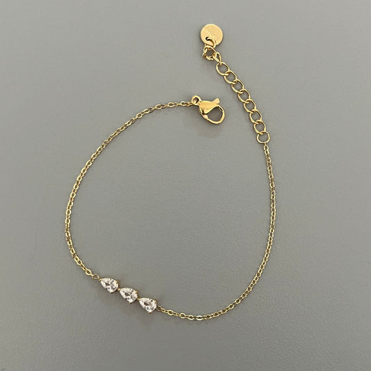 Pulsera gotas minimalista
