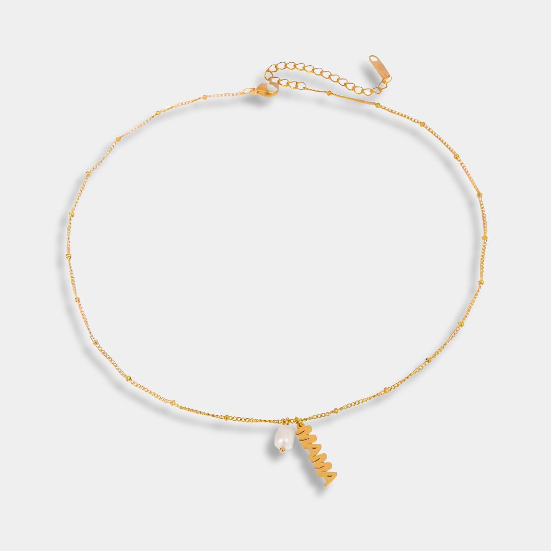 Collar mama con perla