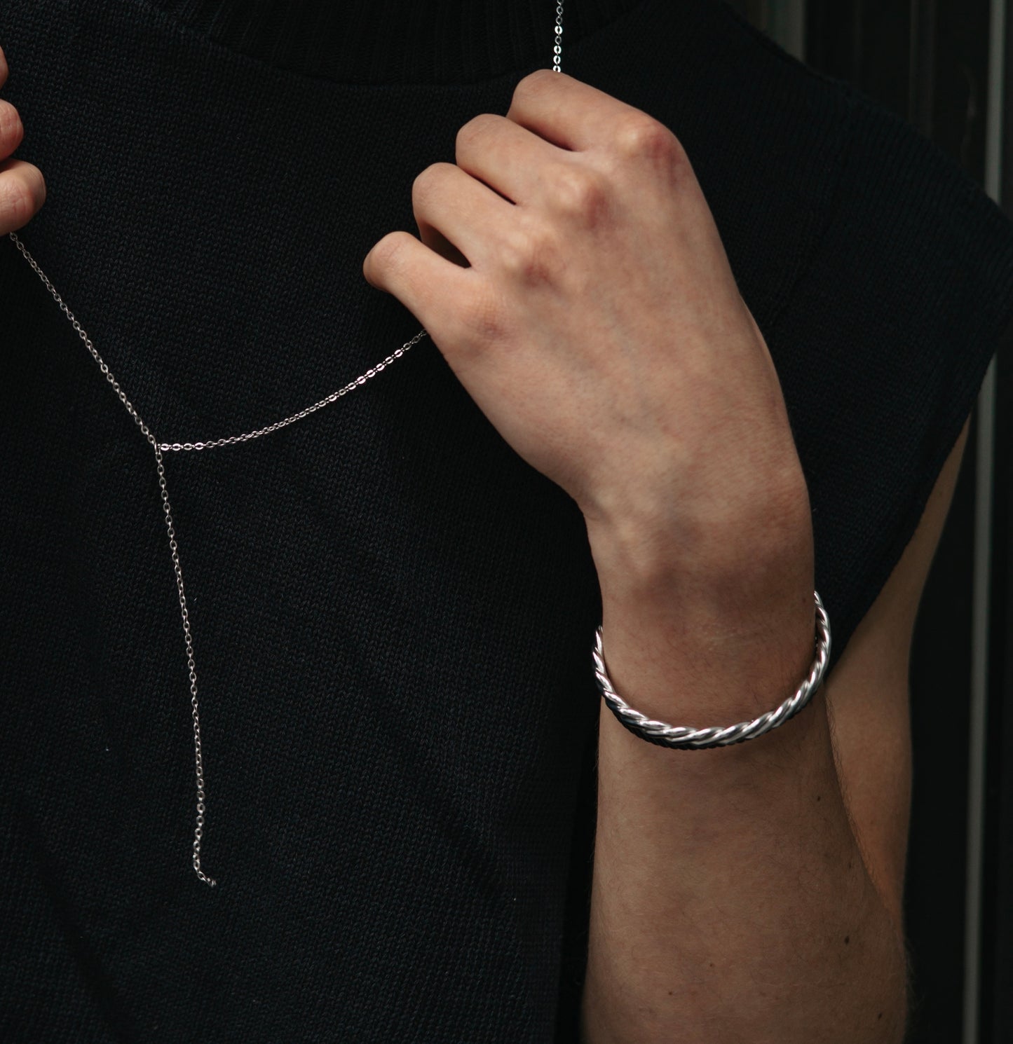 Brazalete trenzado