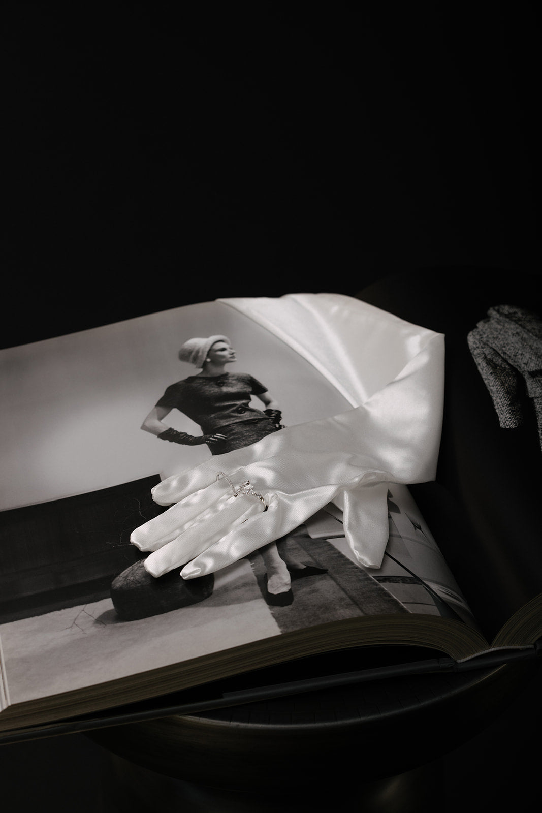 Guantes ivory
