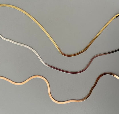 Collar cadena serpiente - snake chain