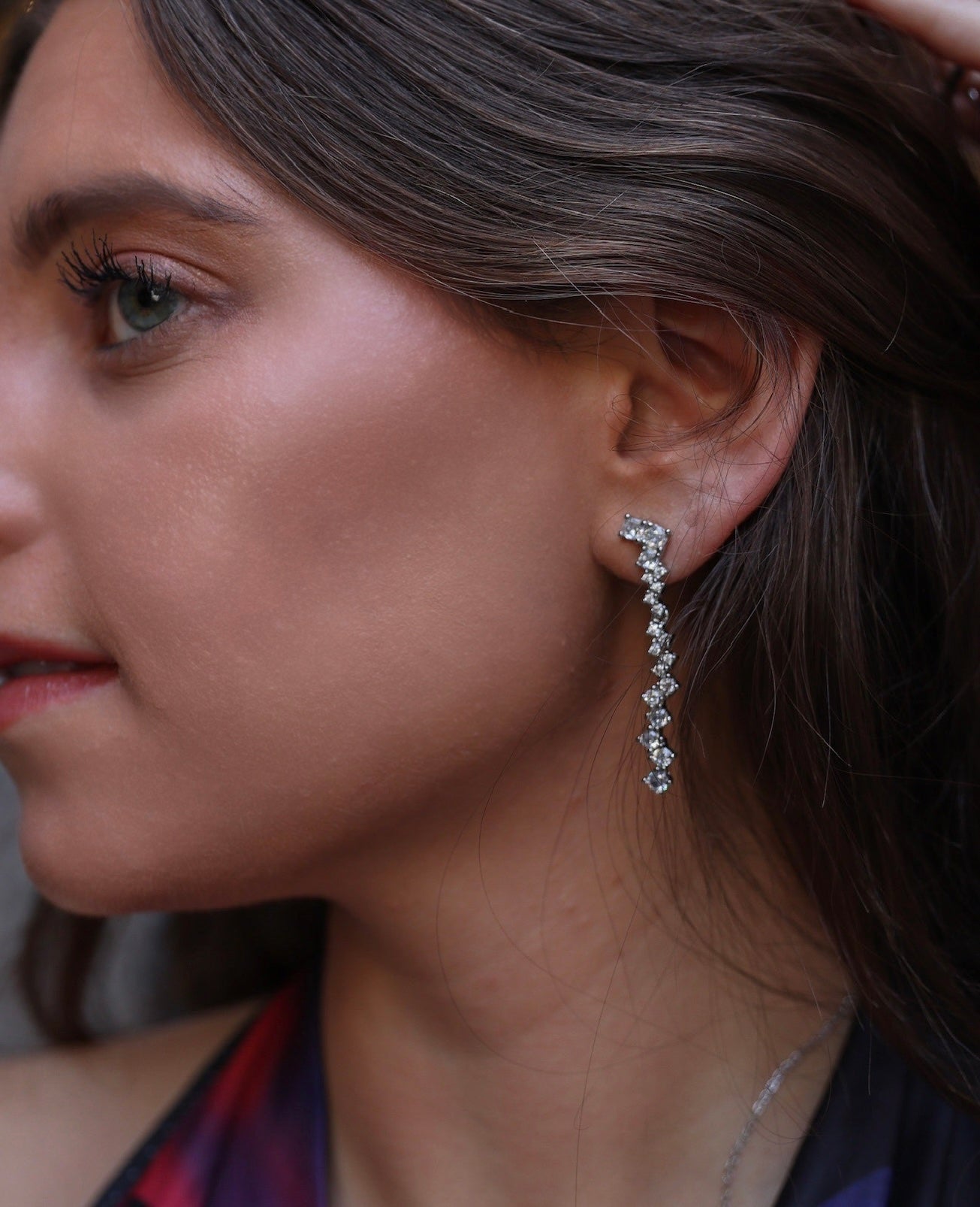 Aretes caída elegantes