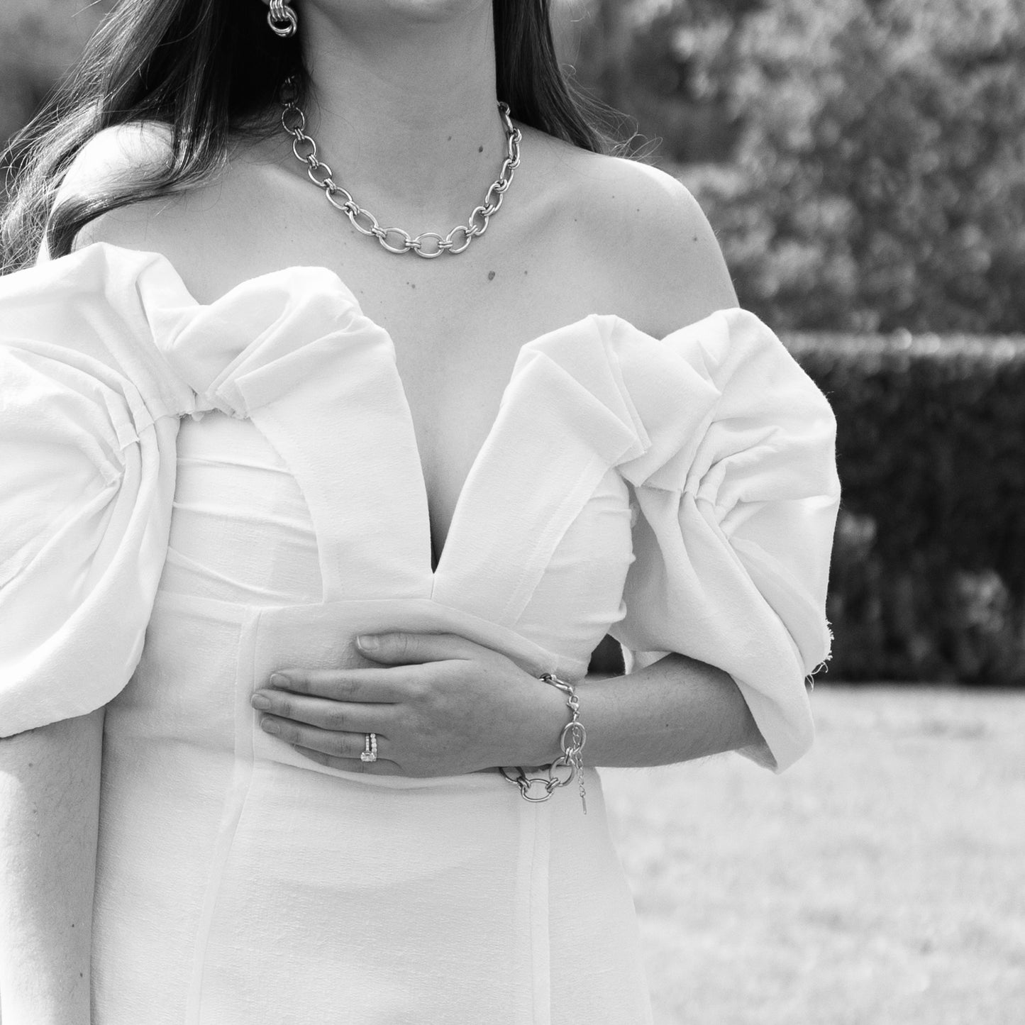 Pulsera cadena oversized