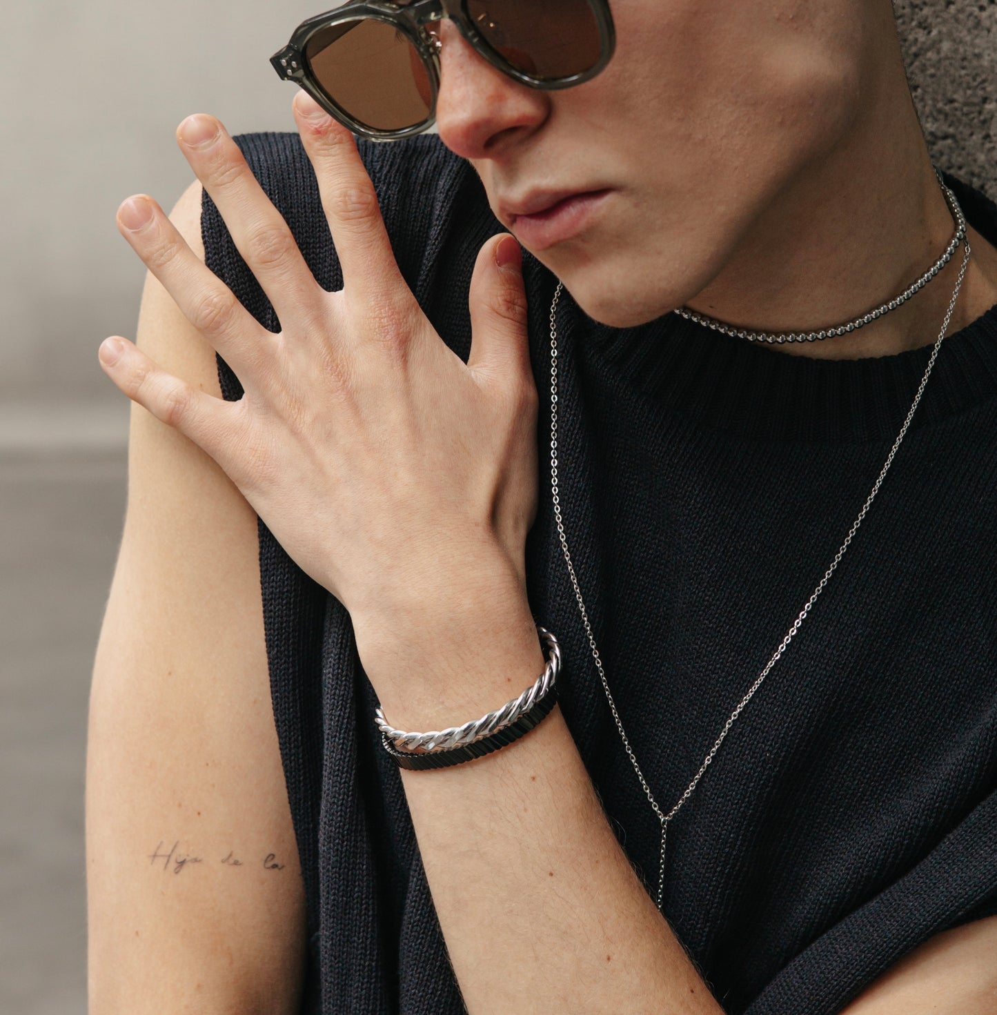 Brazalete trenzado