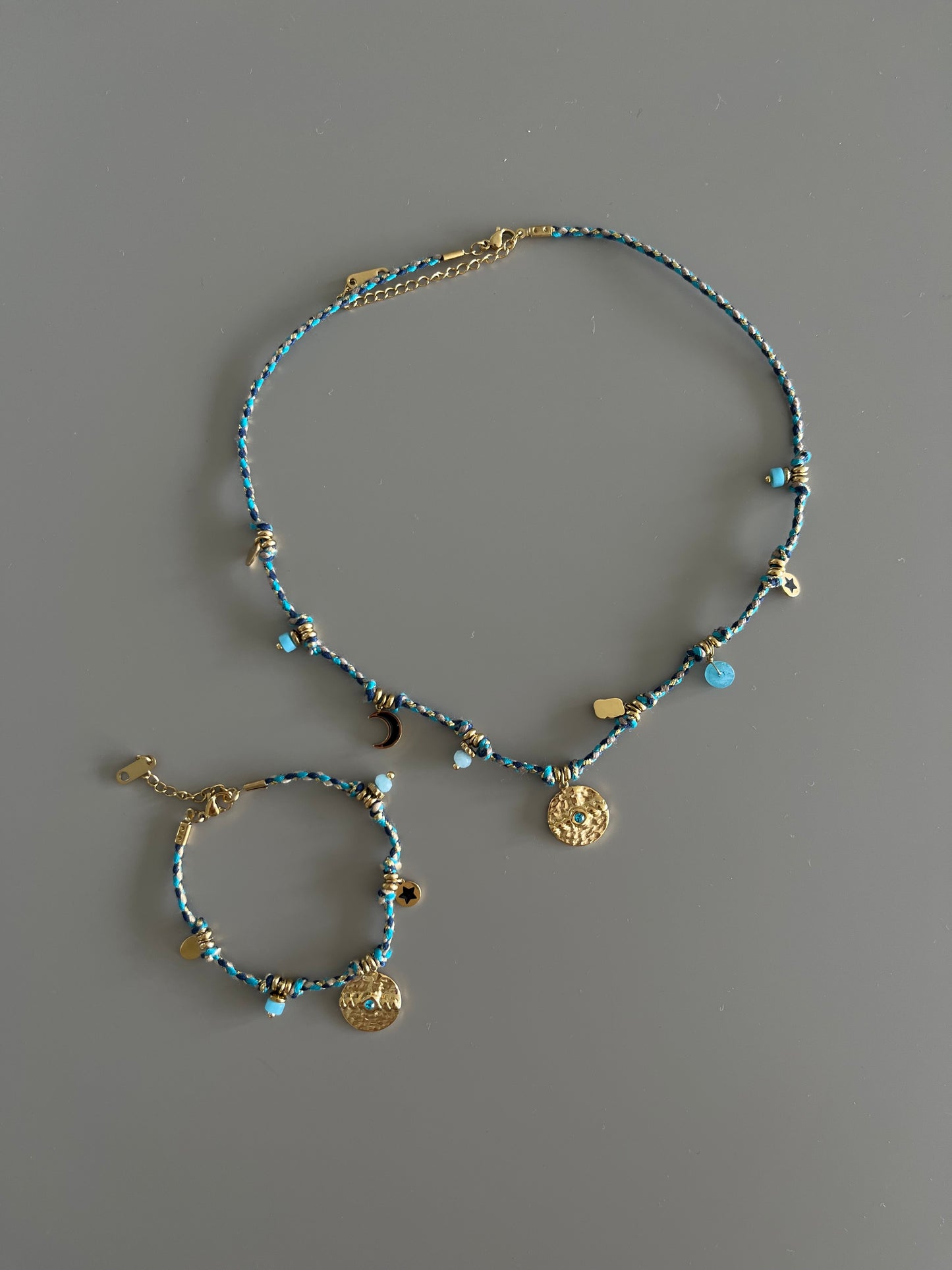 Set bohemio Azul