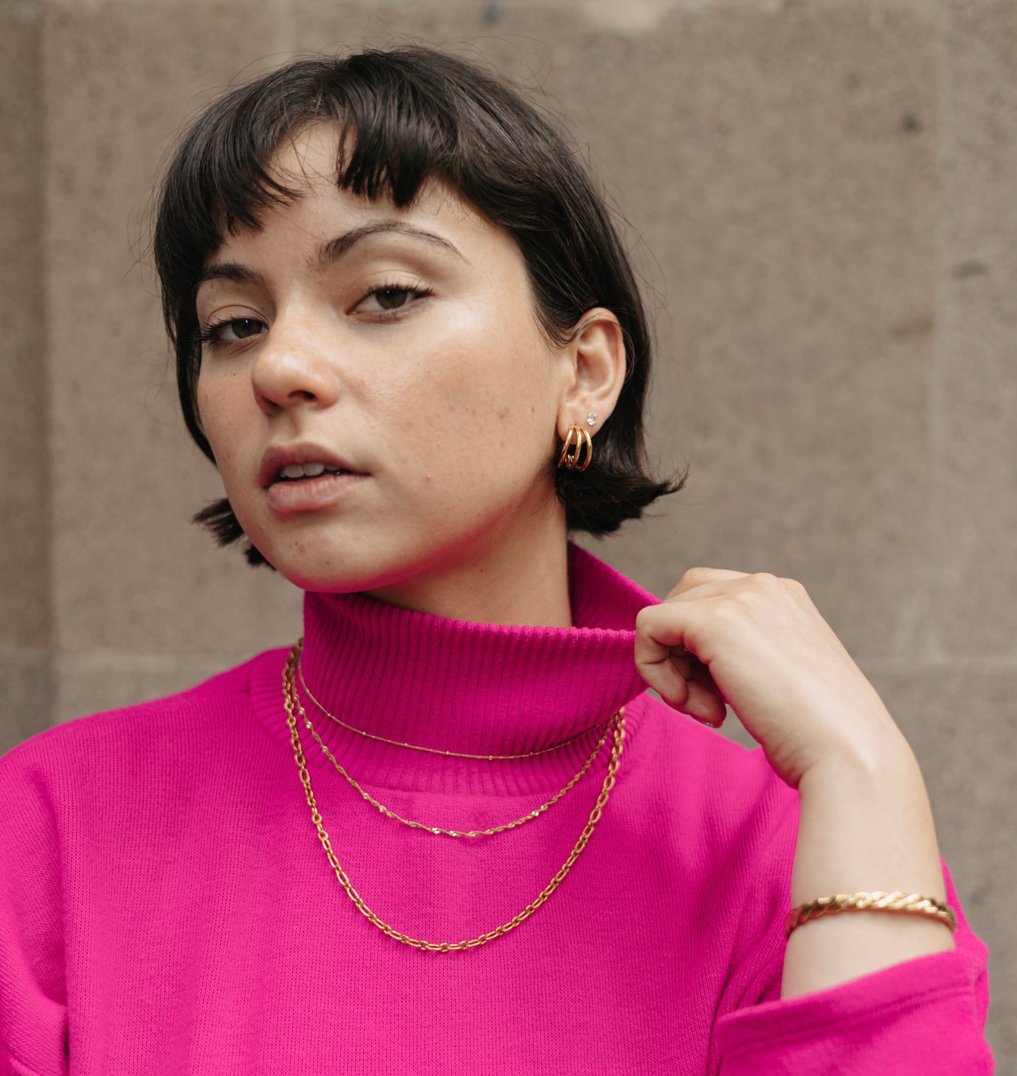 Collar mini eslabones
