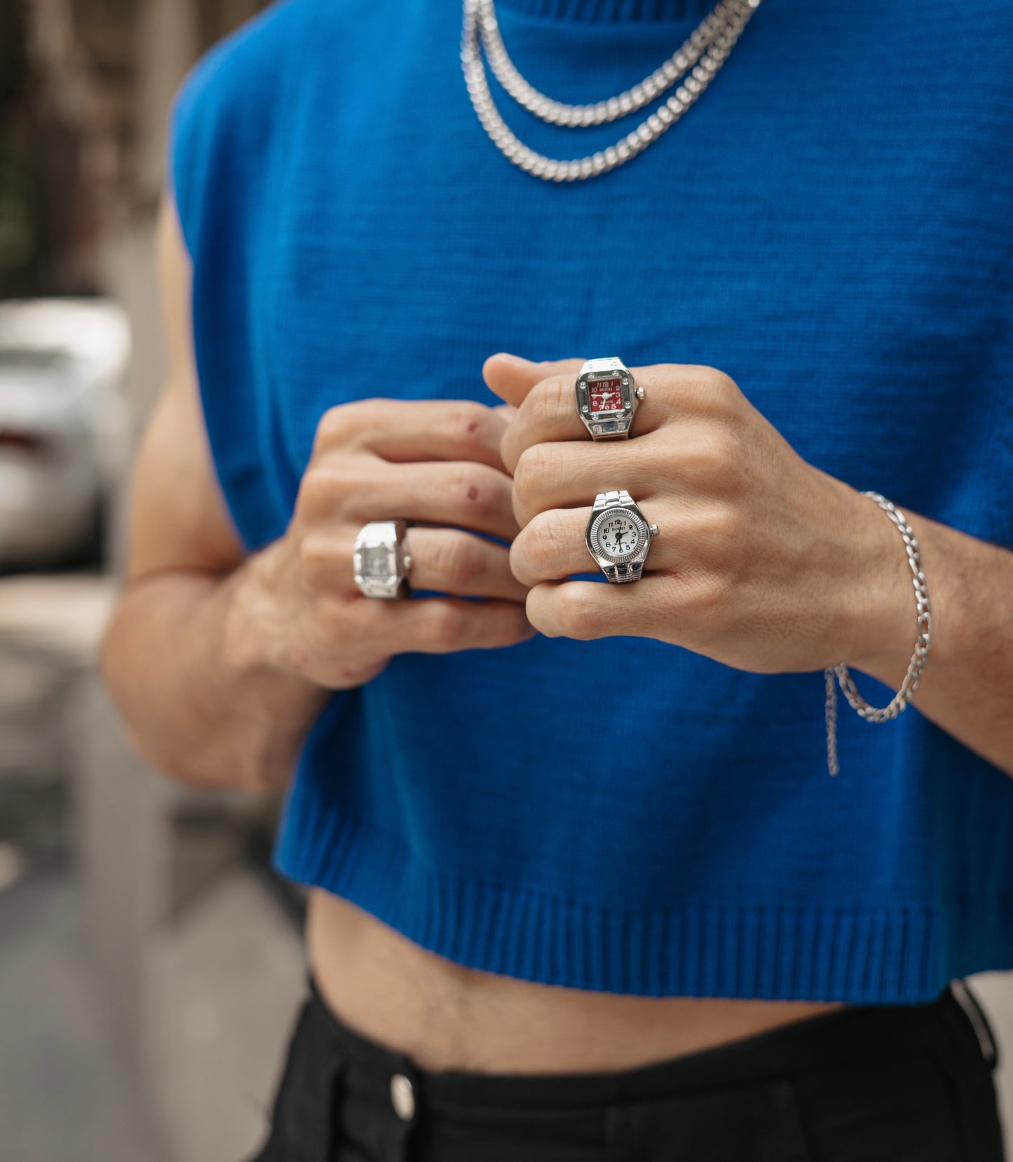 Anillo reloj