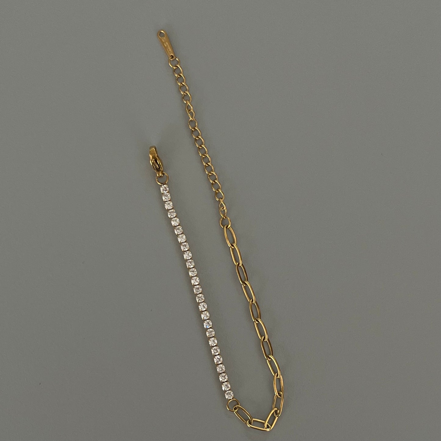 Pulsera mitad zirconias