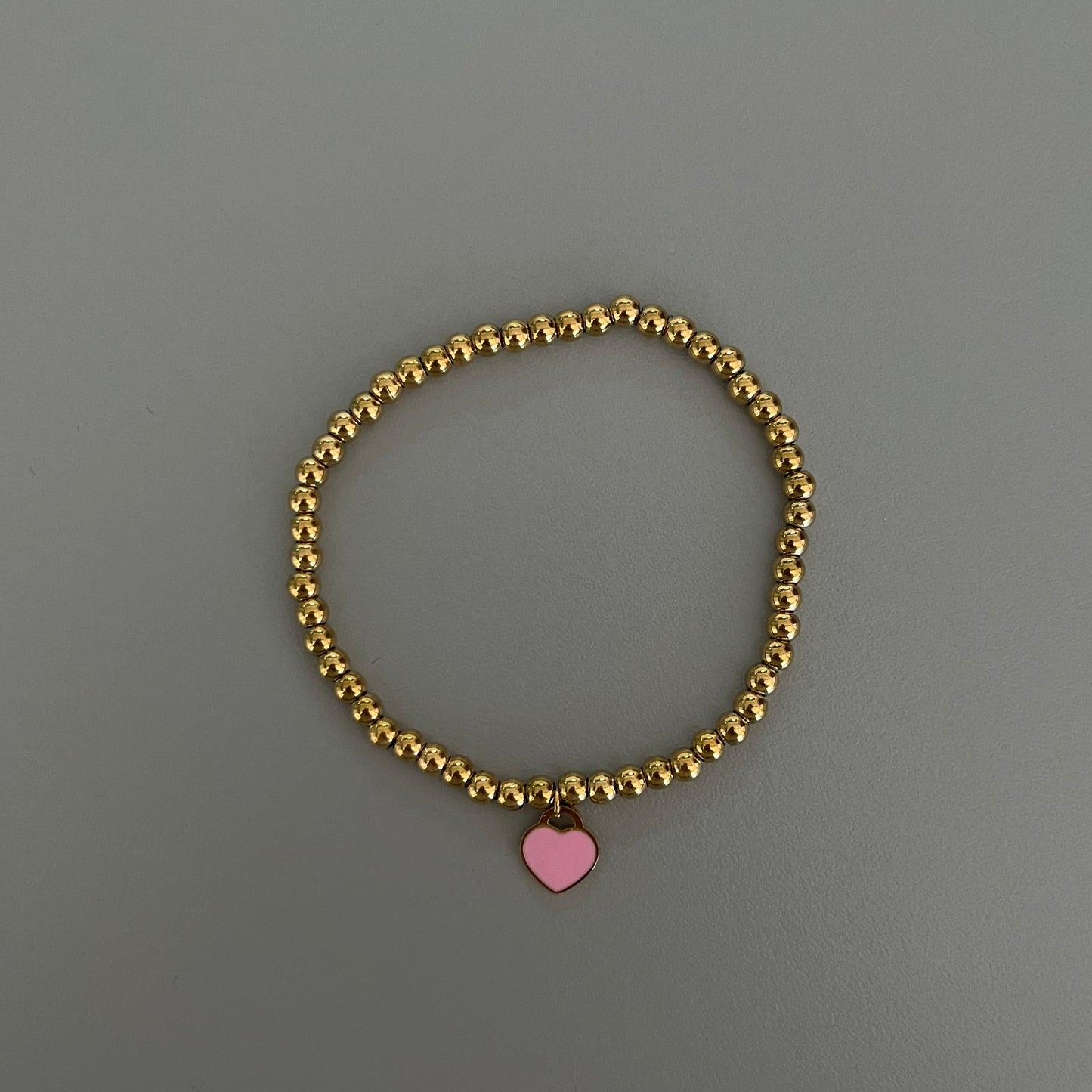 Pulseras corazón esmalte