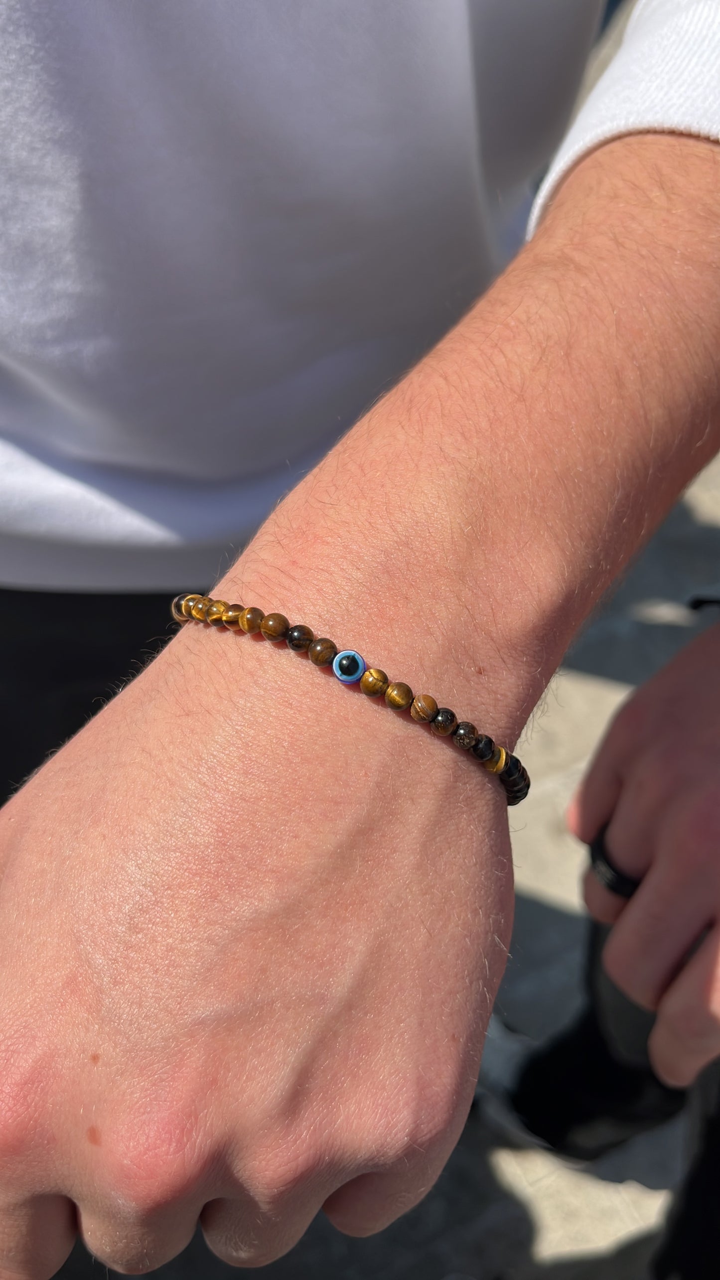 Pulsera de ojo - tiger eyes