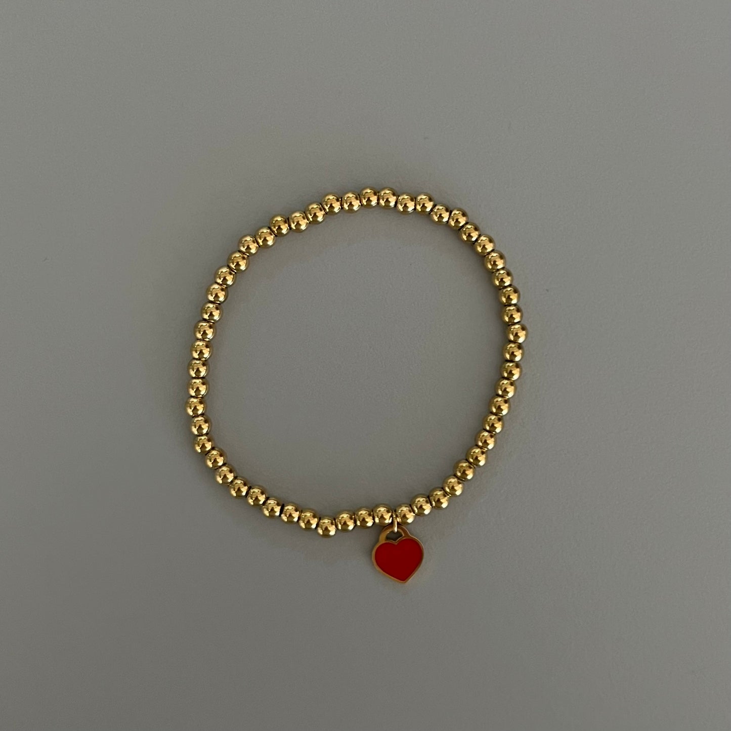 Pulseras corazón esmalte