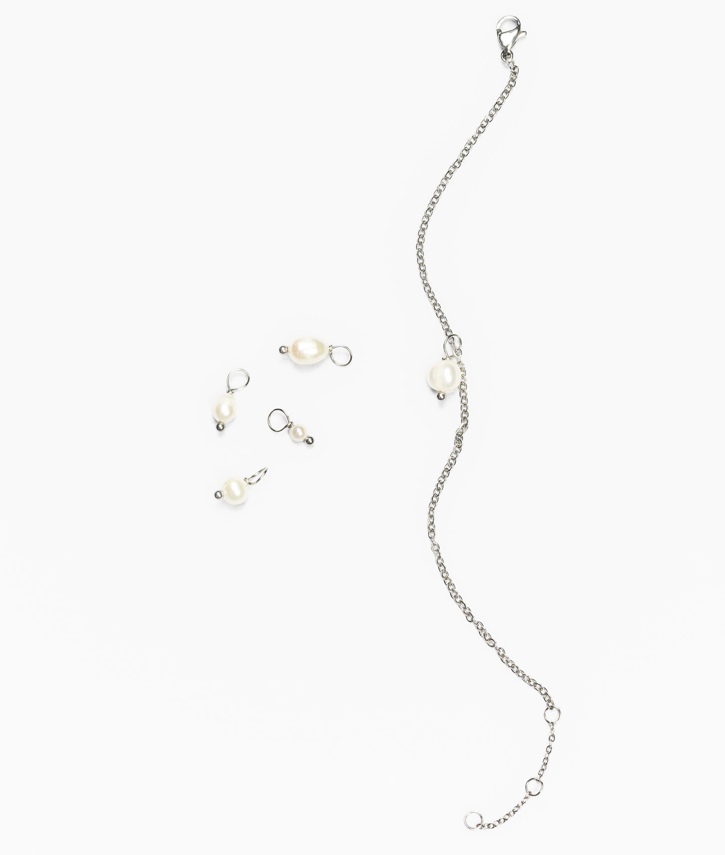 Pulsera perlas ajustables