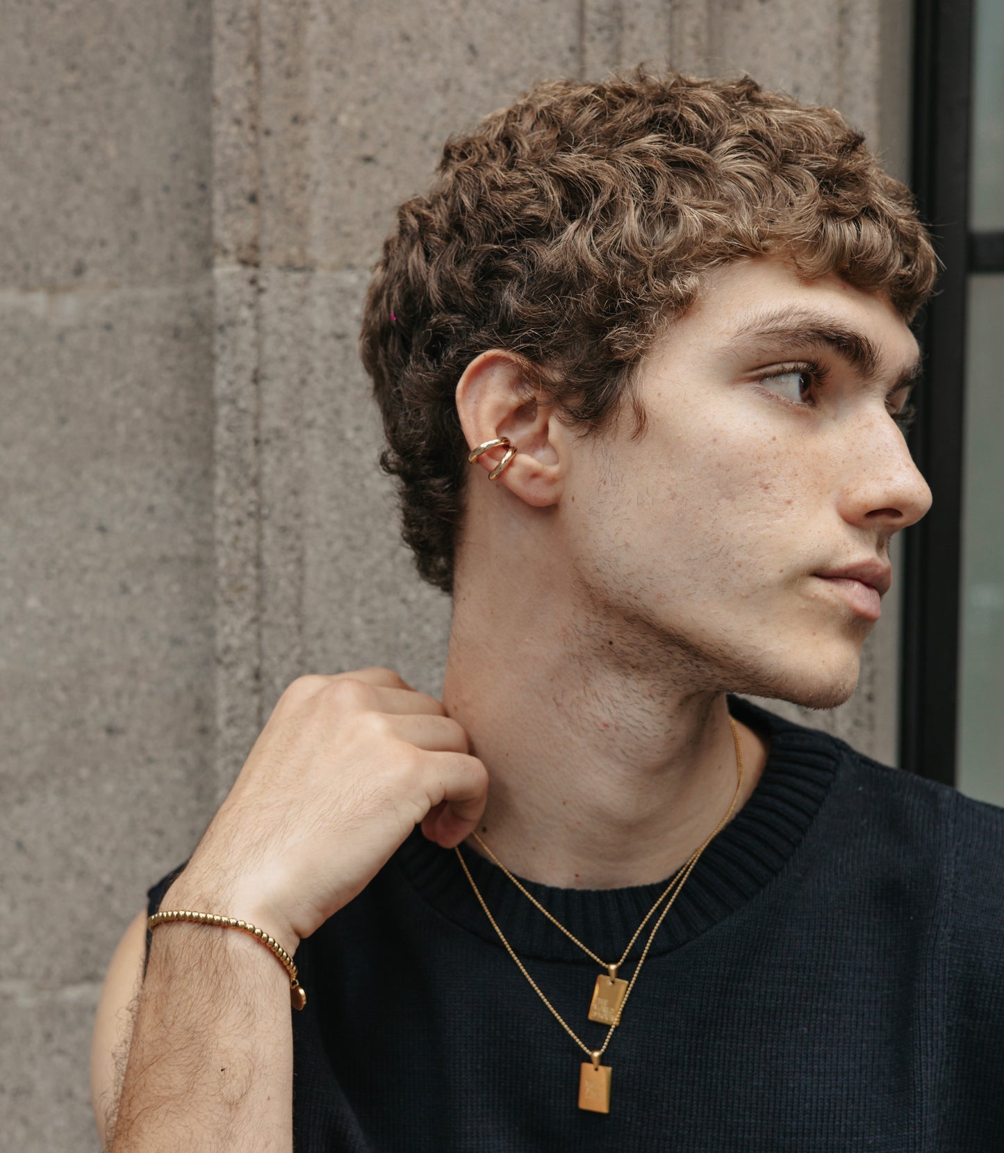 Set ear cuff delgado
