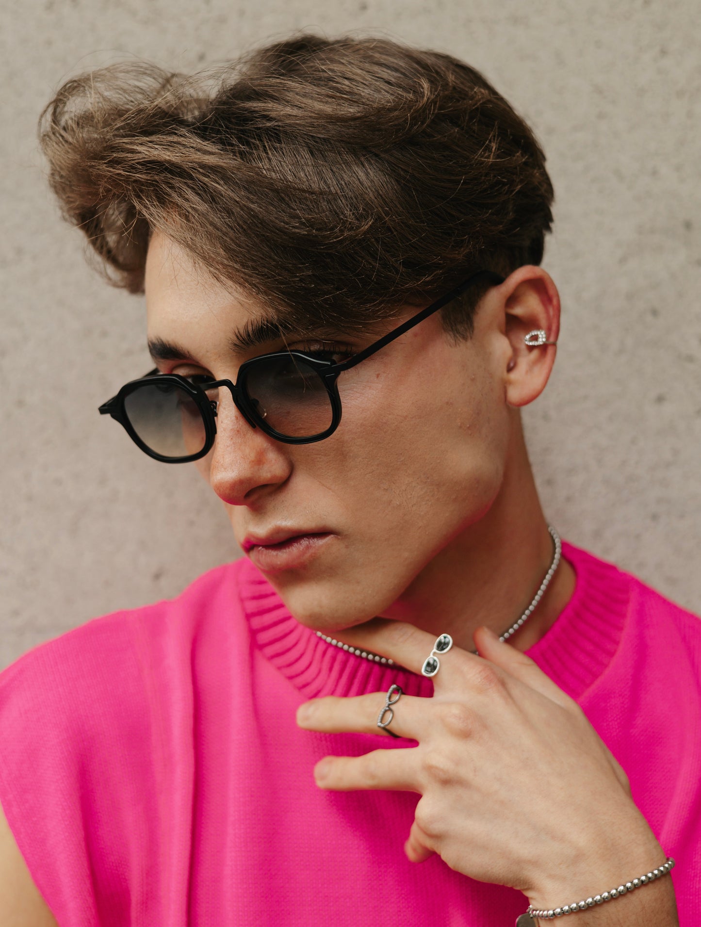 Lentes negro mate