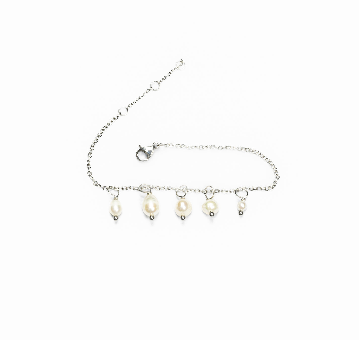 Pulsera perlas ajustables