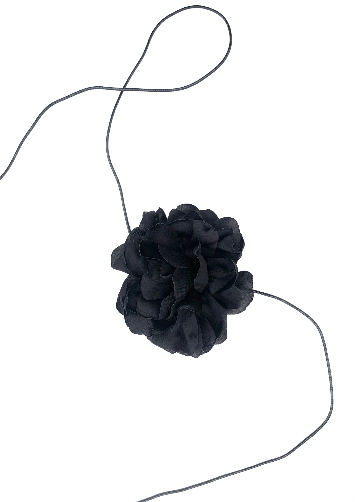 Choker de flor oversized