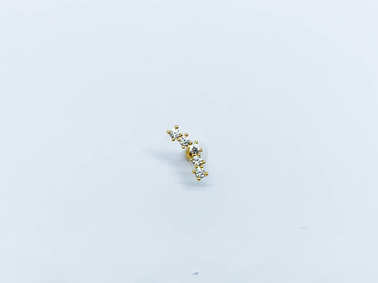 Piercing 5 diamantes