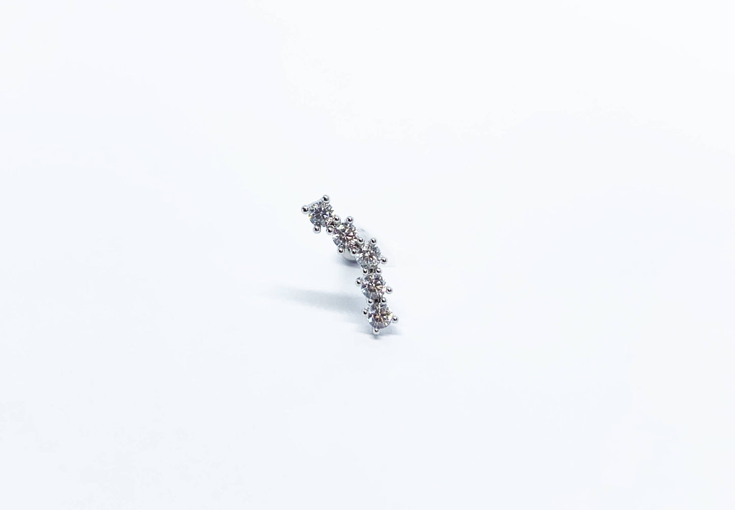 Piercing 5 diamantes