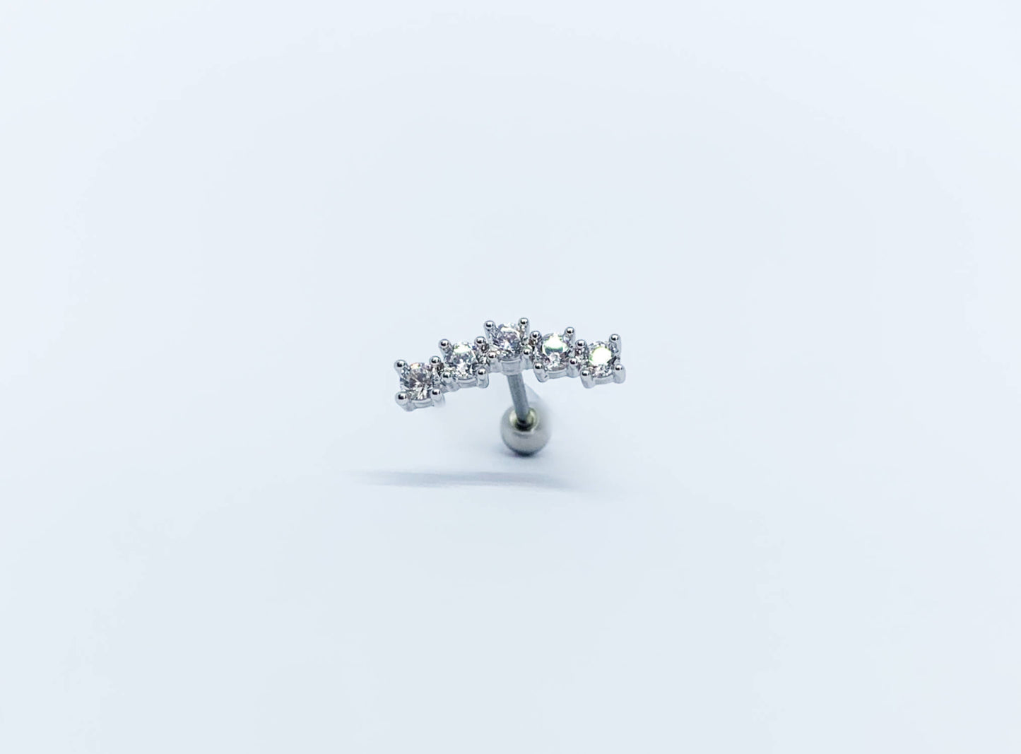 Piercing 5 diamantes