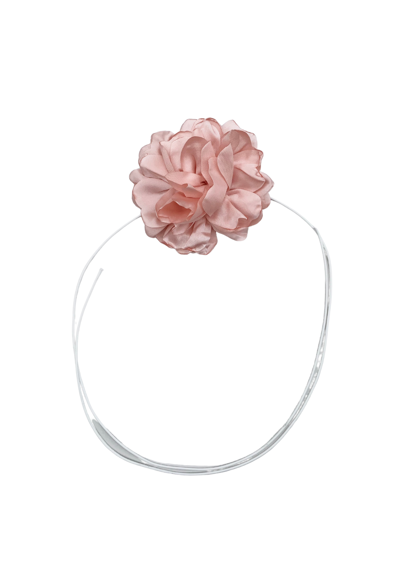 Choker de flor oversized