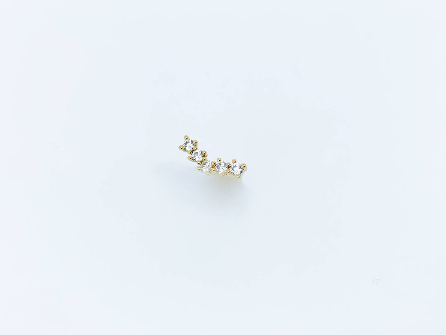 Piercing 5 diamantes