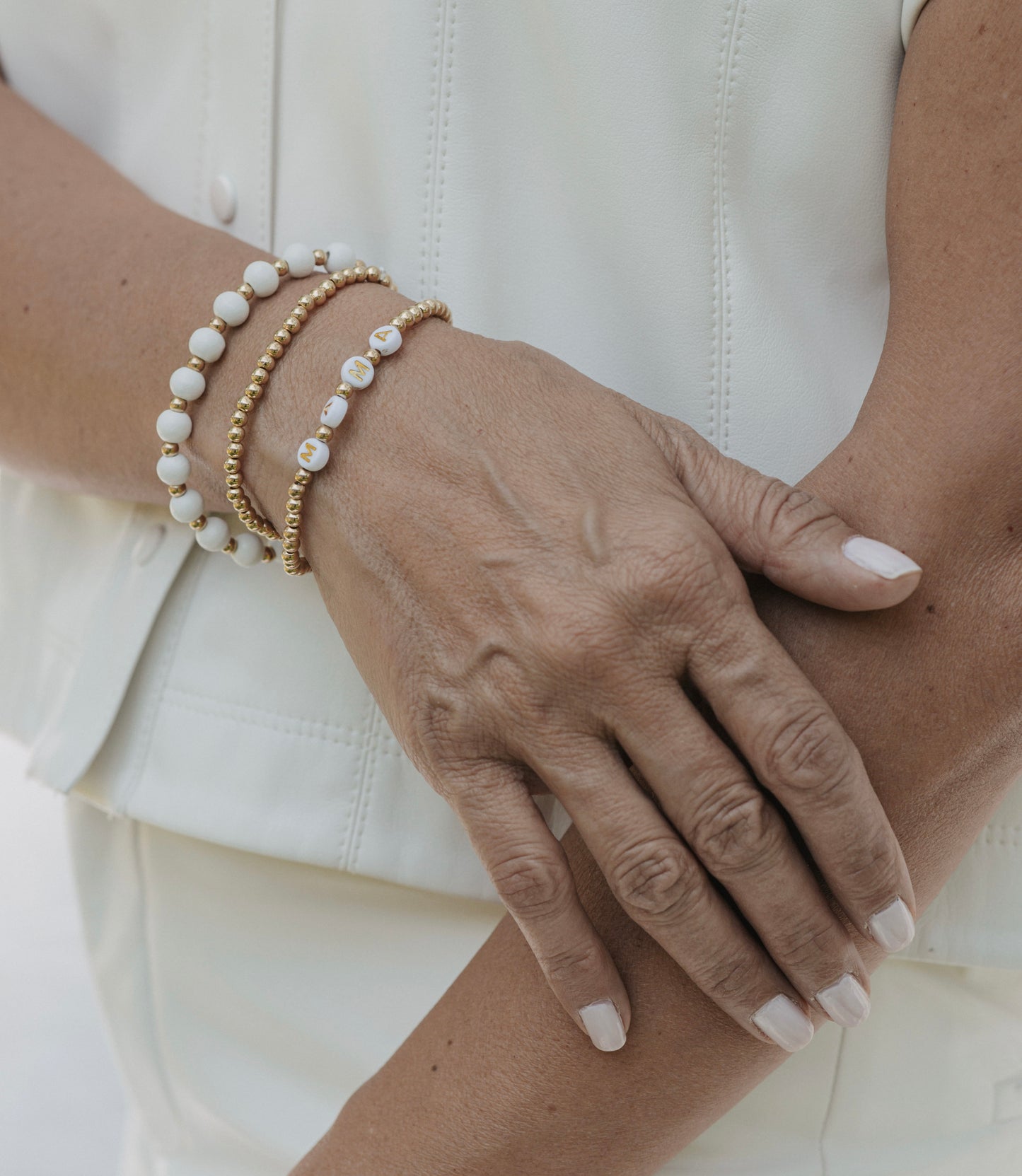 Set pulseras mamá