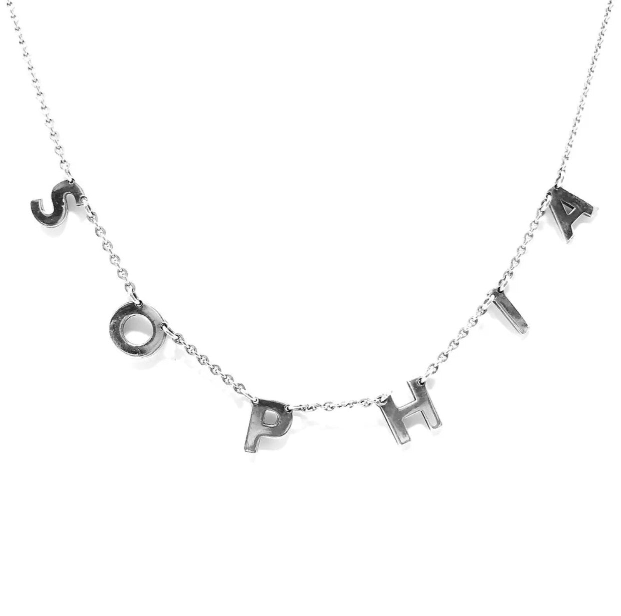 Collar personalizado en Plata