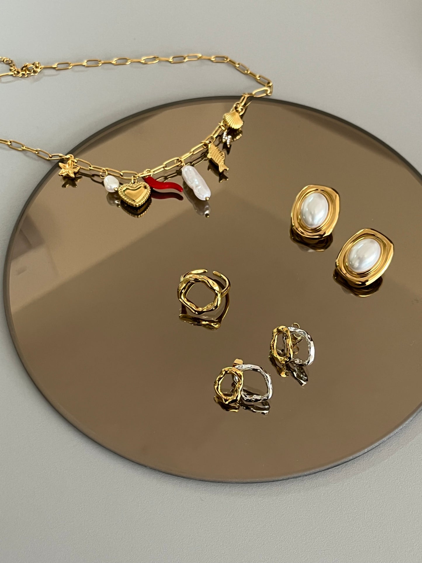 Collar dijes trendy