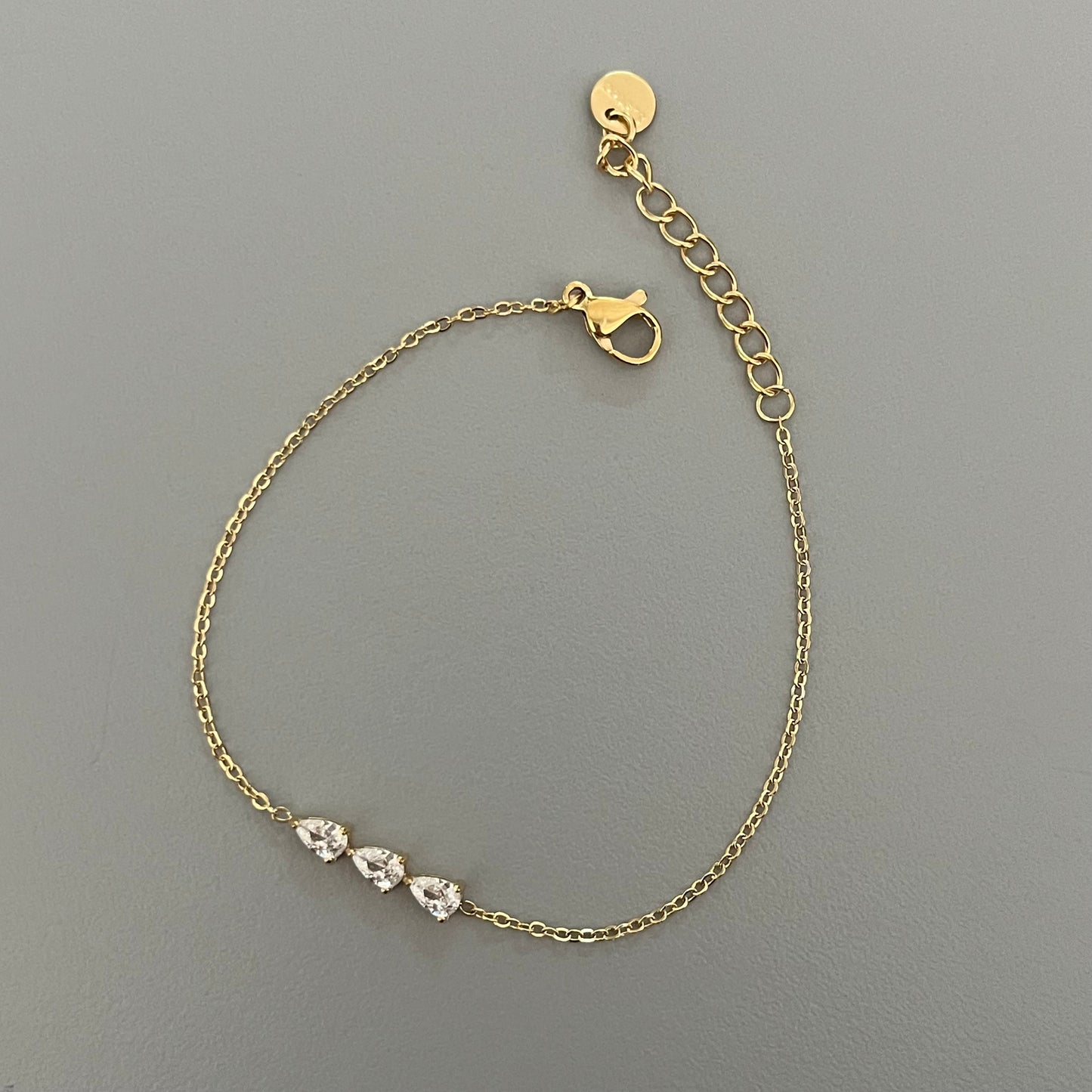 Pulsera gotas minimalista
