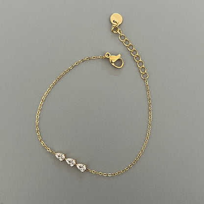 Pulsera gotas minimalista
