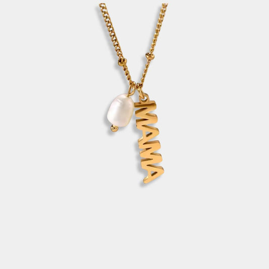 Collar mama con perla