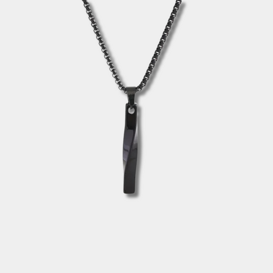 Collar barra torcida
