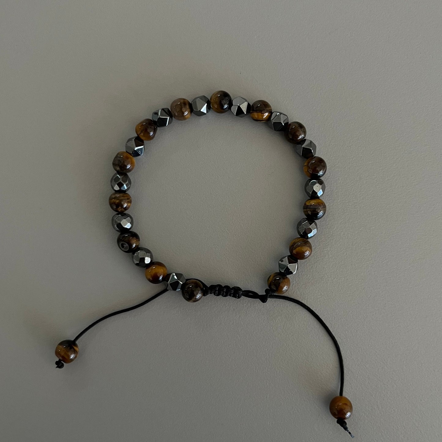 Pulsera tiger eyes ajustable