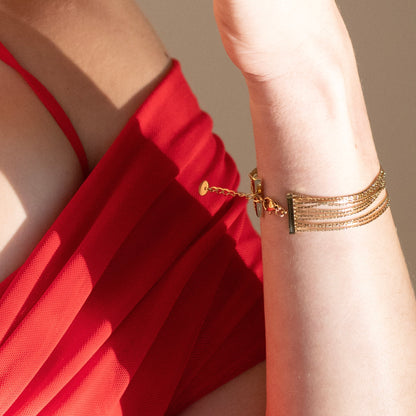 Pulsera multicadena