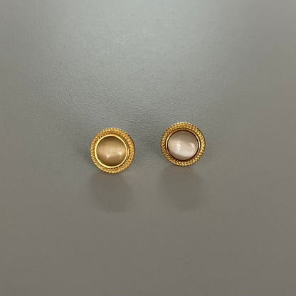 Aretes vintage circulares