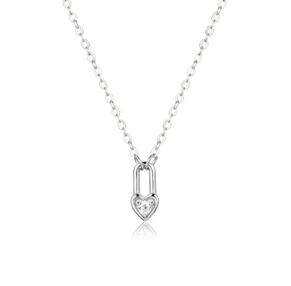 Collar locked heart