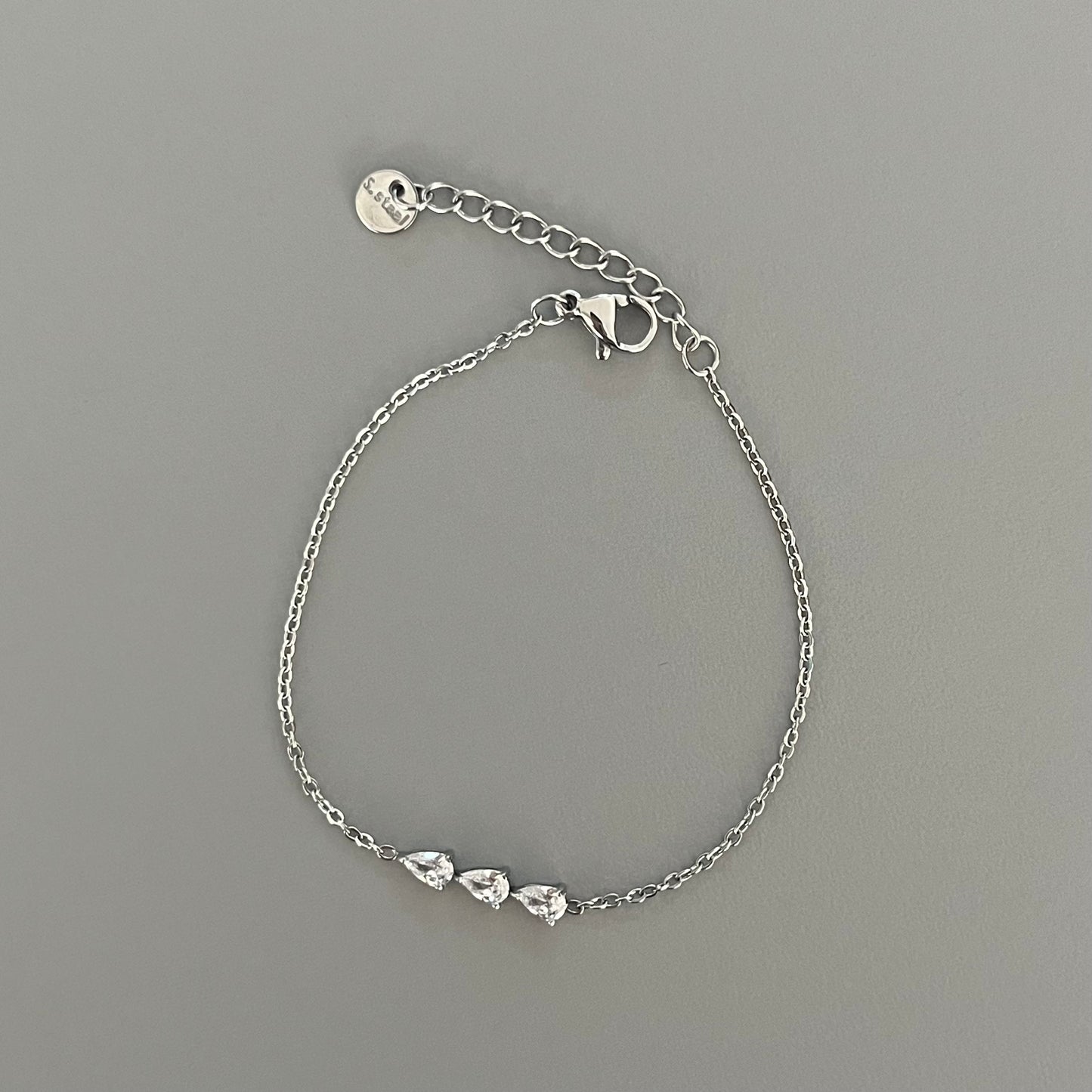 Pulsera gotas minimalista