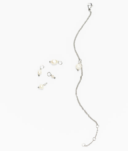 Pulsera perlas ajustables