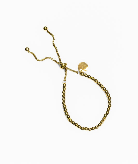 Pulsera ajustable perlas