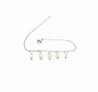 Pulsera perlas ajustables