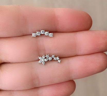 Piercing 5 diamantes