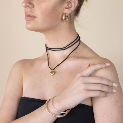 Brazalete con zirconias