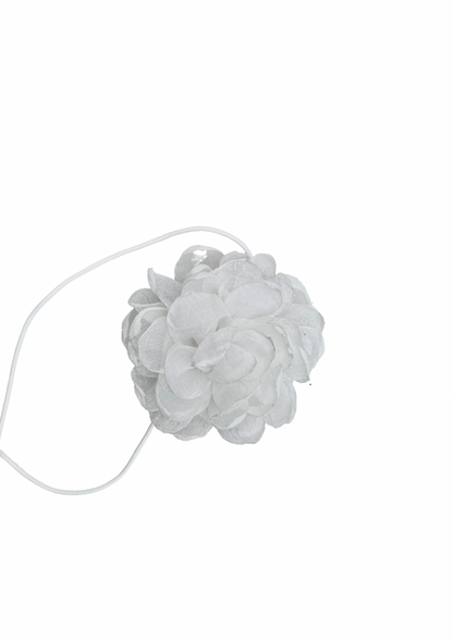 Choker de flor oversized
