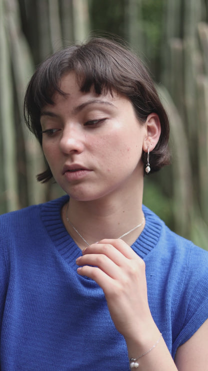 Collar perlas ajustables