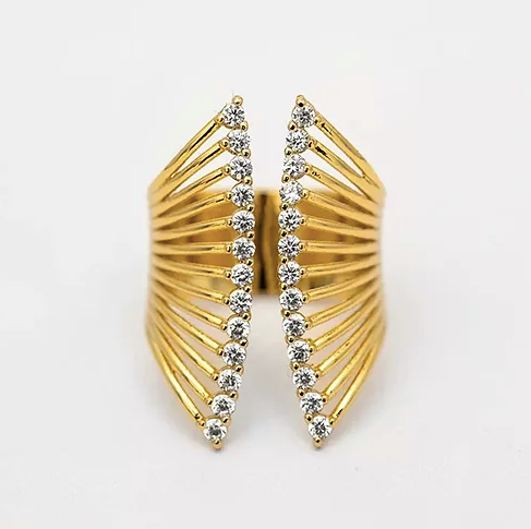 Anillo multilineas abierto