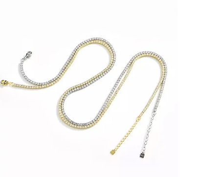 Choker de zirconias