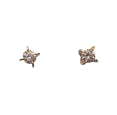 Piercing zirconia 4mm 10k
